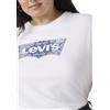 Levi's Perfect Tee Benitoite Cloud Dancer STRI T-Shirt Donna (Pacco da 1)
