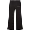 Juicy Couture Farah Low Rise Leggings Track Pants Trainingshose für Sport Freizeit Fitness mit Kordelzug in Versch. Farben, Nero, S Donna