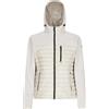 Geox M Sapienza Hood Jkt Giacca, STRUCCIO di Moon/STRUC, 58 Uomo