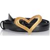 Pinko Love Heart H2 Belt Pelle Vintage Cintura Donna