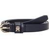 Tommy Hilfiger Donna Cintura Essential Effortless 1,5 cm Cintura in Pelle