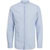 JACK & JONES JJEBREEZE - Maglietta LS SN, Blu Chambray., S