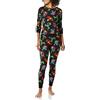Amazon Essentials Disney | Marvel | Star Wars Set di Pigiama da Notte Attillati in Cotone Donna, Marvel Avengers - Womens Snug-fit, S