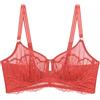 Triumph Donna Wild Peony Florale W01, Bikini Top, Deep Blush, 3D