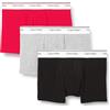 Calvin Klein Uomo Pantaloncini Boxer Confezione da 3 con Fascia con Logo