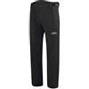 Black Crevice Pantaloni Softshell da Uomo Escursionismo, Nero/Bianco, 5XL
