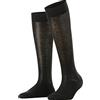 FALKE Sensitive London W Kh cotone con bordino morbido 1 paio, Calzini lunghi Donna, Nero Black 3000, 35-38