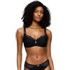 Triumph Wild Gardenia Florale W01 Reggiseno, Nero, 90D Donne, Nero, 6D