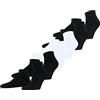 FALKE Happy 6-Pack M Sn cotone bassi tinta unita confezione di 6 paia, Calzini corti Uomo, Multicolore Black White Blue Mix 0030, 47-50