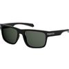 Polaroid PLD 2066/S Occhiali da Sole, Matte Black, 56 Uomo