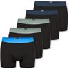 Schiesser Herren 5 Pack Boxershorts Unterwäsche Bio-baumwolle-95/5 Organic Boxer a Pantaloncino, Assortiti 5_181000, S Uomo