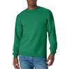 Hanes EcoSmart Fleece, Pullover Crewneck Sweatshirt, 1 Or 2 Pack Maglia di Tuta, Verde Kelly, M Uomo