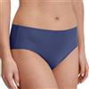 Calida Natural Skin Seamless Slip da Donna, Senza Cuciture, termoregolatore e ad Asciugatura Rapida, Blu Cobalto, 48-50
