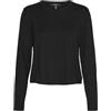 VERO MODA Vmsilje LS O-Neck Short Pullover Ga Noos, Pink-a-Boo, S Donna