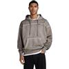 G-STAR Uomo Garment Dyed Loose Hoodie, Grigio (elephant skin gd D24219-D249-G107), S