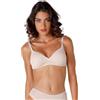 Lovable Reggiseno Senza Ferretto in Microfibra | Coppe Invisibili Senza Cuciture | Supporto Naturale Dual Beauty System | Millenium Equilibre Donna