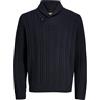 JACK & JONES Jprblusean Knit Cable Shawl Neck Jprblusean Knit Cable Shawl Neck Uomo (Pacco da 1)