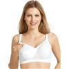 Anita - 5051 Nursing bra, Reggiseno allattamento da donna, Bianco, 105D