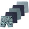 Schiesser Schiesser Jungen 5 Pack Boxershort Unterhosen - 95/5 Organic Bio Baumwolle - Größe 92 bis 140 Intimo Bambini e Ragazzi (Pacco da 5)