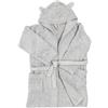 Ti TIN Accappatoio per bambini o bambina con cappuccio e tasche laterali | molto morbido e assorbente | spugna asciugamano 100% cotone | design cappuccio con orecchie
