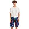 Desigual Bañador_calipso Pantaloncini da Bordo, Blu, S Uomo