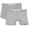 Levi's Boxer, Boxer Uomo, Grigio (Middle Grey Melange), XL