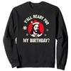 Christmas Gift Santa Claus Xmas Pajamas Pigiama di Natale con Babbo Natale e Gesù Felpa, Unisex per Adulti, Nero, XL