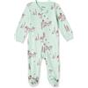 Amazon Essentials Disney | Marvel | Star Wars Pigiami con Piedi Attillati in Cotone Unisex Bimbi, Mickey Winter - Sleep & Play, 3-6 mesi