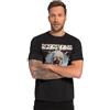 JP 1880 Maglietta da Uomo, Taglie Forti, Taglia Grande, L-8XL, a Maniche Corte, 818525, Nero, XXL