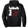Black Sabbath Creatura Ufficiale Felpa con Cappuccio, Unisex per Adulti, Nero, L