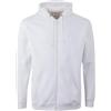 Mukua SF270U - Felpa Unisex con Zip e Cappuccio, Colore: Bianco, Taglia XL, Bianco, X-Large