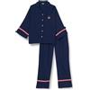 United Colors of Benetton Pig(Camicia+Pant) 4q1g3p00l Set di Pigiama Donna