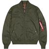 Alpha Industries MA-1 TT Bomber Jacket per Uomo Dark Green
