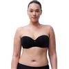 Chantelle ESSENTIALL, Reggiseno Bandeau Spalline Amovibili, Intimo Invisibile Donna, Black Shadow, 3B