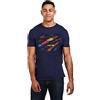 dc comics Superman Torn Logo T-Shirt Uomo