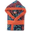Top Towel Atlantico - Accappatoio Jacquard con Cappuccio - 100% Cotone 500 g/m² - Finitura Velluto Ultra Morbida - Alta Capacità di Assorbimento