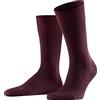 FALKE Sensitive Berlin M So lana cotone con bordino morbido 1 paio, Calzini Uomo, Rosso Barolo 8596, 43-46