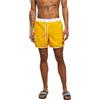 Urban Classics Retro Swim Shorts Costume da Bagno, Bianco/Magicmango, XL Uomo