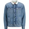 JACK & JONES Jjijean Jjjacket W. Sherpa Sq 024 Sn Jjijean - Giacca da jjjj W. Sherpa Sq 024 Sn Uomo (Pacco da 1)