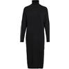 Vila Viril Roll Neck L/S Midi Dress - Noos Vestito Donna (Pacco da 1)