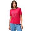 Cecil B323582 Camicia con Pietre preziose, Glazed Apple Red, S Donna