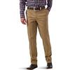 Wrangler Riata Flat Front Relaxed Fit Casual Pant Mutande, Cachi, 33W x 30L Uomo