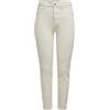 Only Donna Onlemily Life HW St Raw Crpank col Noos Jeans Not Applicable, Ecru, 27/30
