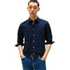 Tommy Hilfiger Uomo Camicia Flex Poplin Kent Collar Slim Fit, Blu (Desert Sky), XXL