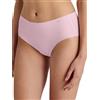 Calida Natural Skin - Slip Midi da Donna, Senza Cuciture, termoregolatore e ad Asciugatura Rapida, Frappe Rosa-Rosa, 32-34