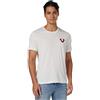 True Religion Buddha Logo Short Sleeve Tee T-Shirt Uomo (Pacco da 1) | Morbido cotone, traspirante, scollo rotondo, vestibilità classica, logo accattivante sul petto, magliette grafiche per