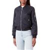 ONLY Bestseller A/S Onlthilde Bomber CC Otw Giacca, Black/Detail:Black Lining, S Donna
