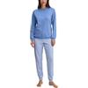 CALIDA Lovely Nights Set di Pigiama, Ortensia Blu, 44-46 Donna