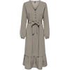 Only Onlnova Life Vis Amy - Abito Lungo Vestito Donna (Pacco da 1)