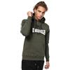 Lonsdale Felpa con Cappuccio da Uomo, Olive/Black/White, L